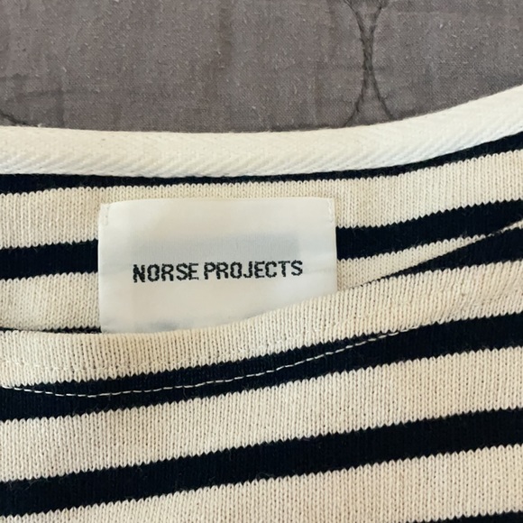 Norse Project Striped Breton Shirt - Picture 2 of 3